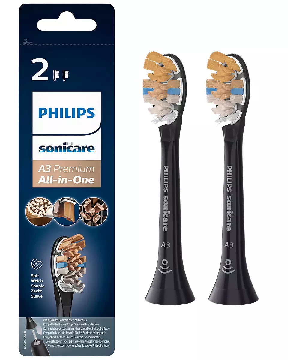 Philips Sonicare A3 Premium All-in-One (2 Stück), black