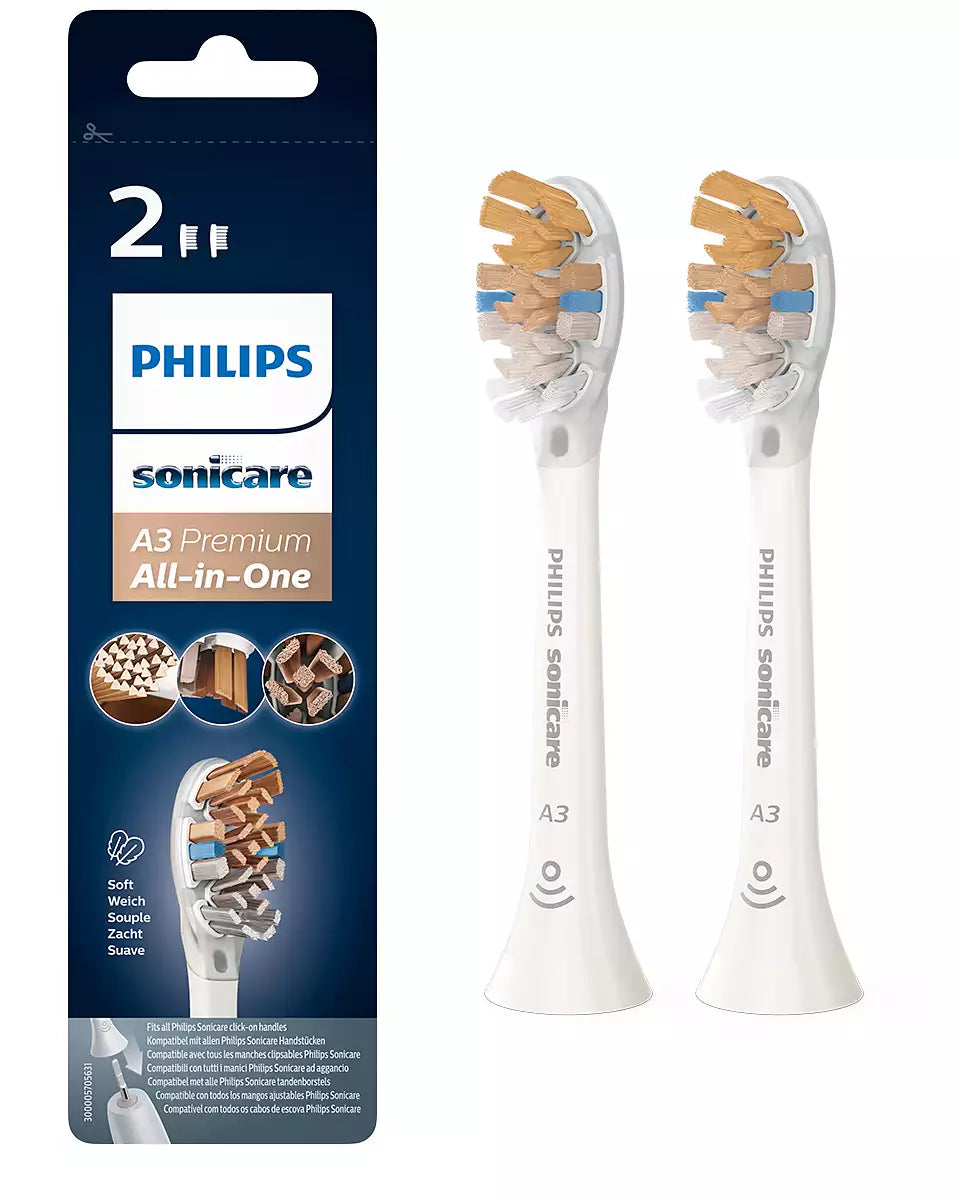 Philips Sonicare A3 Premium All-in-One (2 Stück), white