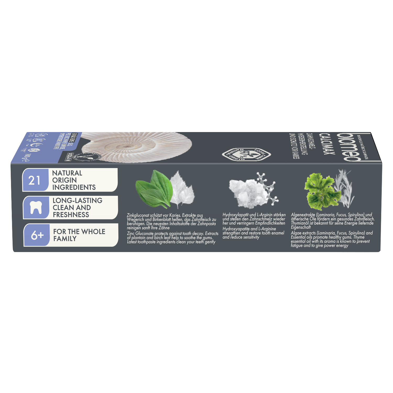Biomed Calcimax Zahnpasta zur Stärkung des Zahnschmelzes