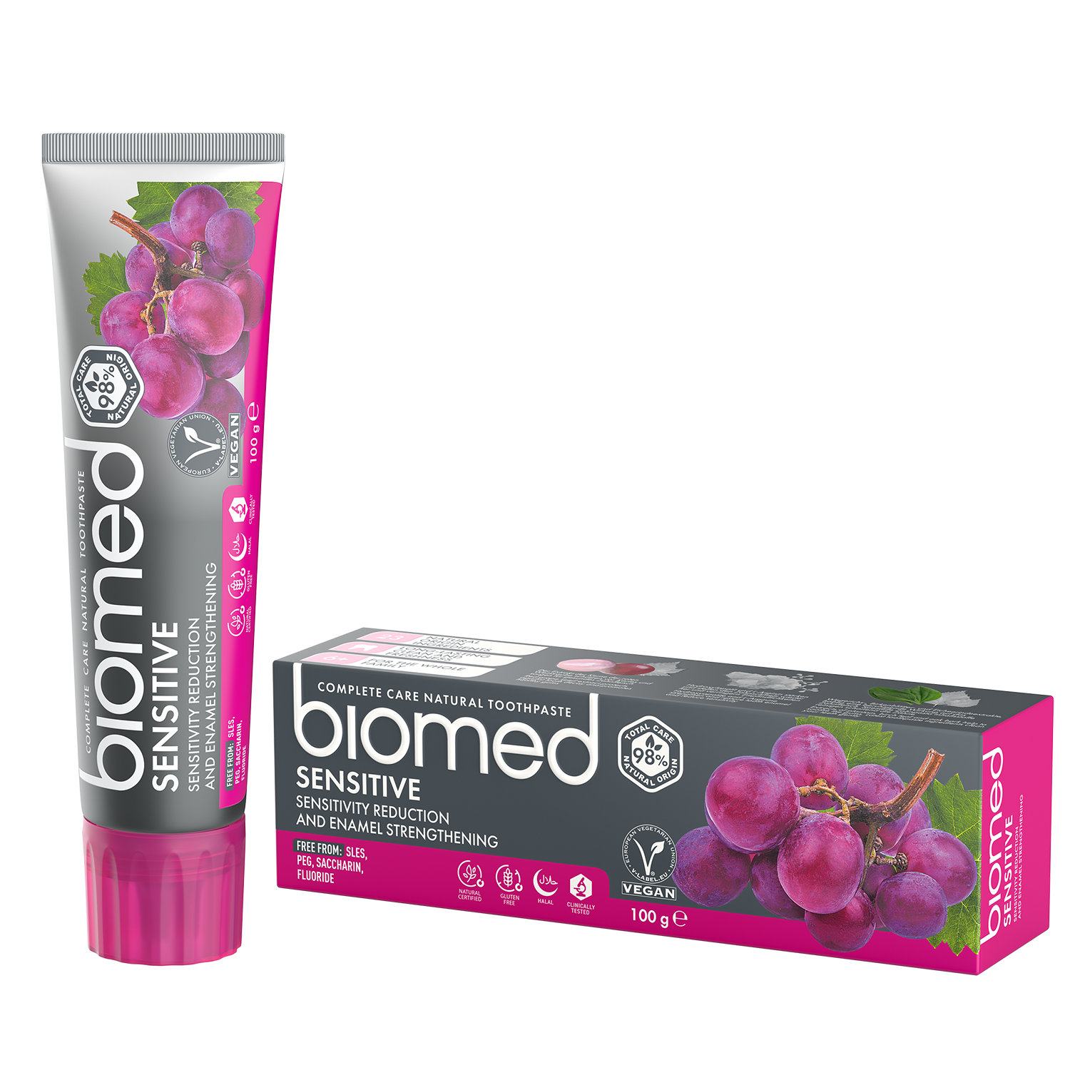 Biomed Sensitive natürliche Zahnpasta / Hypoallergen