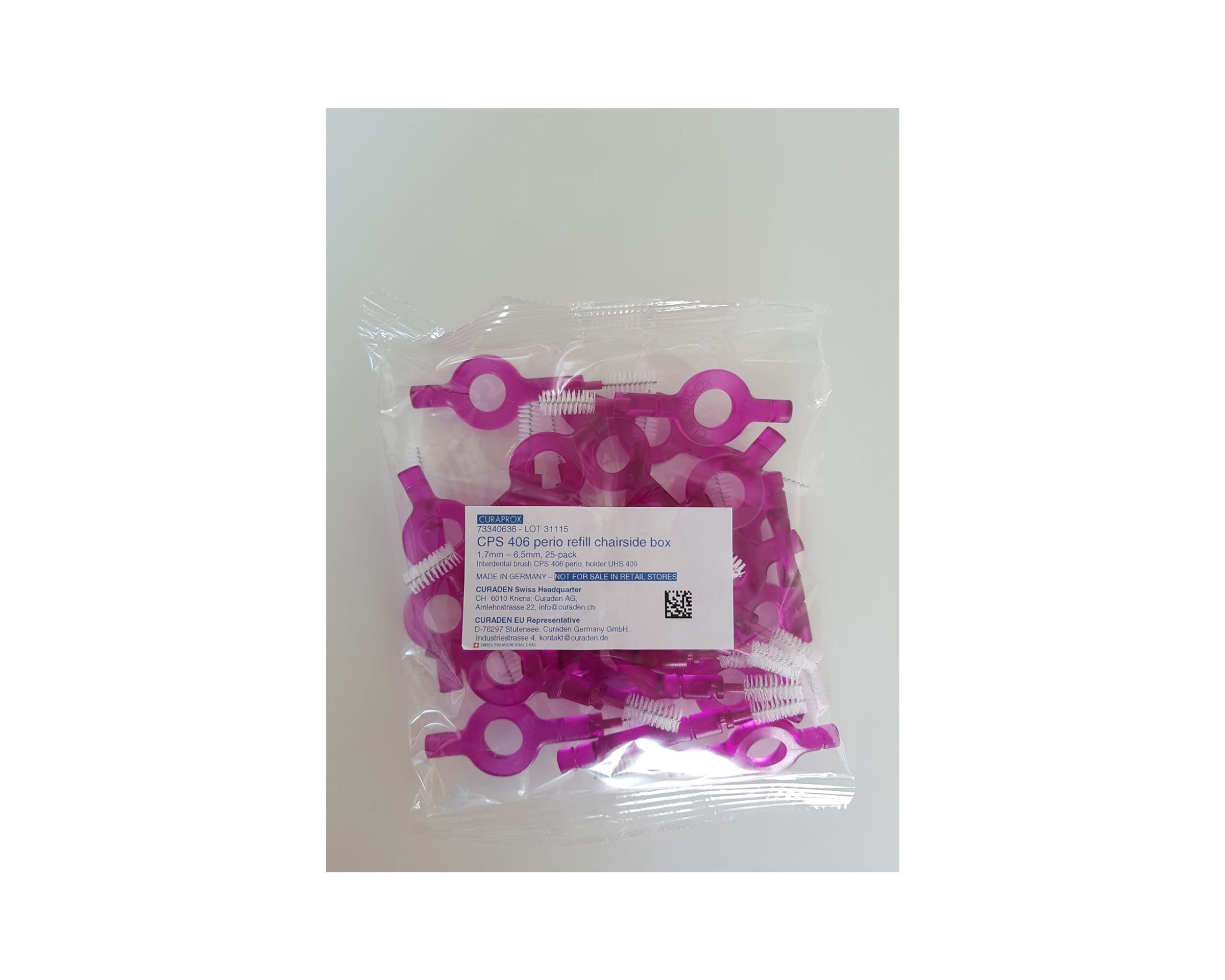 Curaprox CPS 406 perio plus, fuchsia