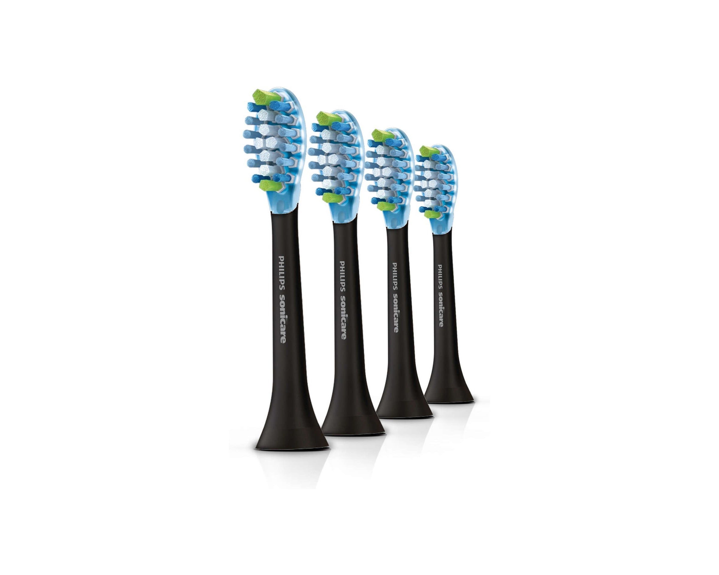 Philips Sonicare C3 Premium Plaque Defence Ersatzbürsten (4 Stück), black