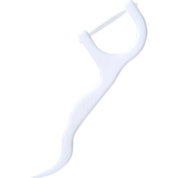 wellsamed Flosspick: weiss, 30 Stück