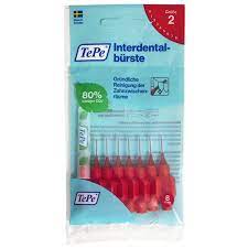 TePe Interdentalbürste – rot / 0.5mm / ISO Grösse 2