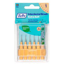 TePe Interdentalbürste – hellorange extrasoft / 0.45 mm / ISO Grösse 1