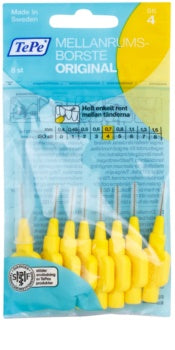 TePe Interdentalbürste – gelb / 0,7 mm / ISO Grösse 4