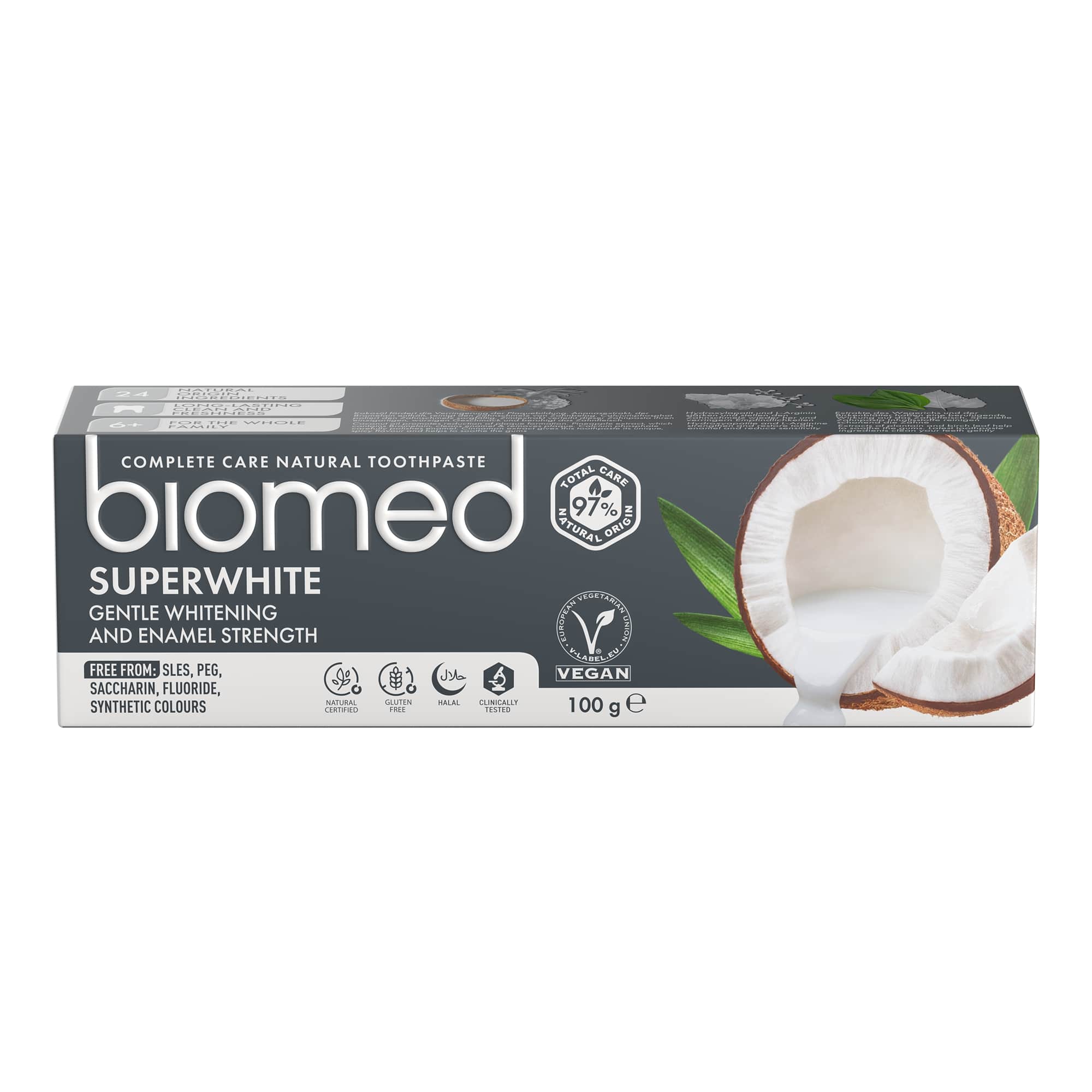 Biomed Superwhite Kokosöl Zahnpasta