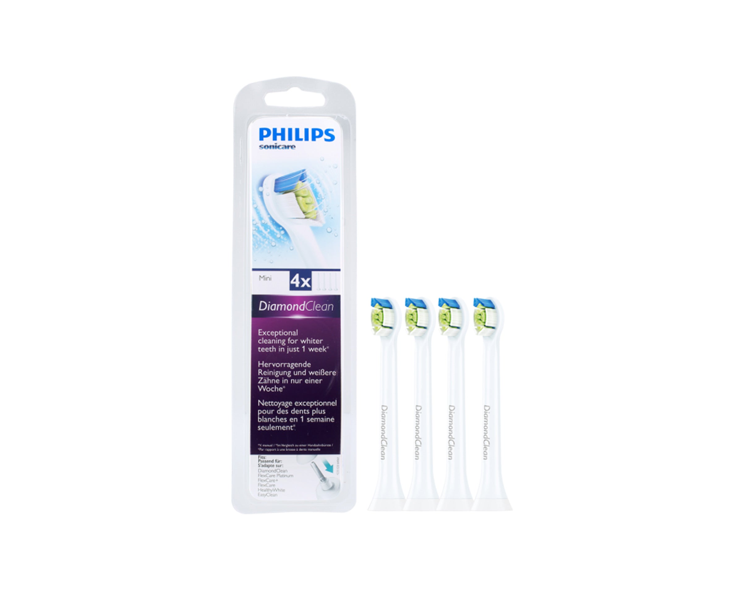 Philips Sonicare Optimal White MINI Bürstenköpfe 4 Stk